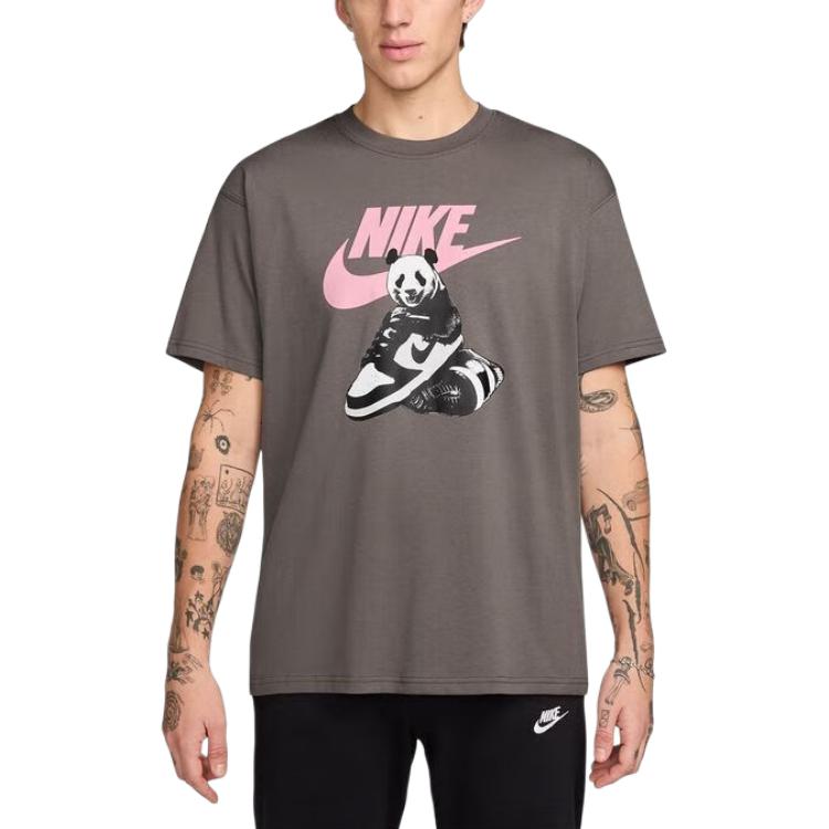 Спортивная футболка для подростков Nike, серый — фото 2