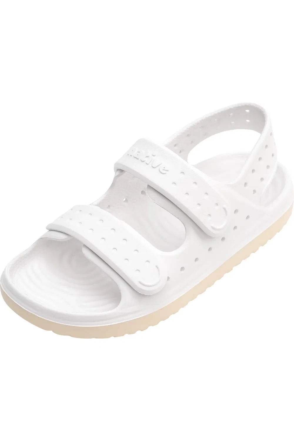 Детские сандалии водонепроницаемые Chase Sugarlite Native Shoes, Shell White/Bone White
