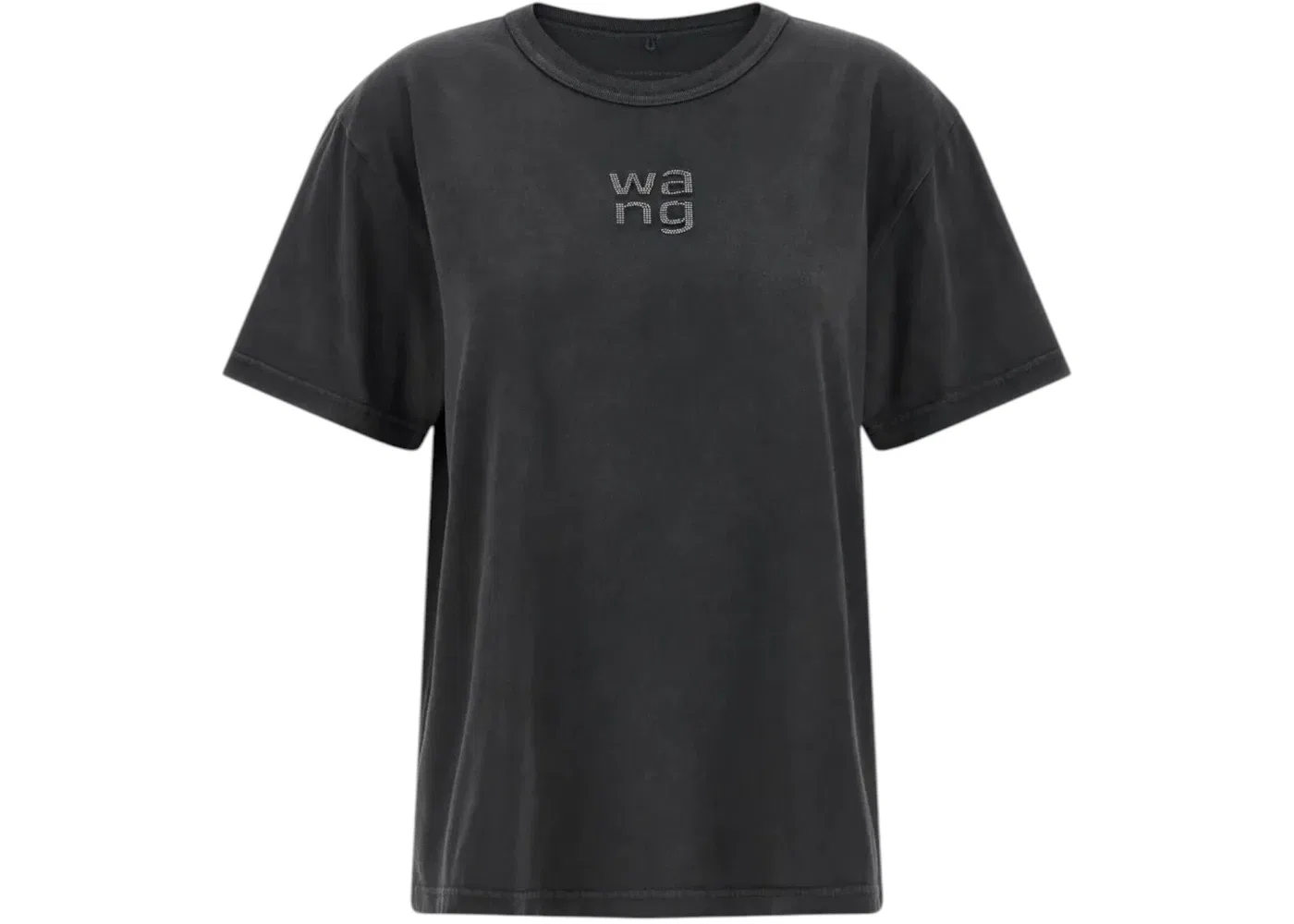 Женская футболка с принтом Alexander Wang, Washed Black