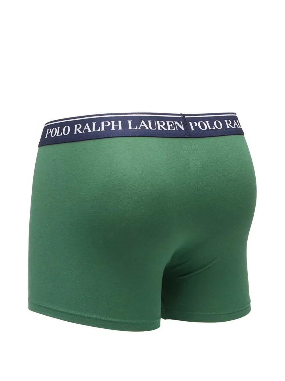 Комплект из пяти трусов с поясом с логотипом Polo Ralph Lauren, зеленый — фото 3