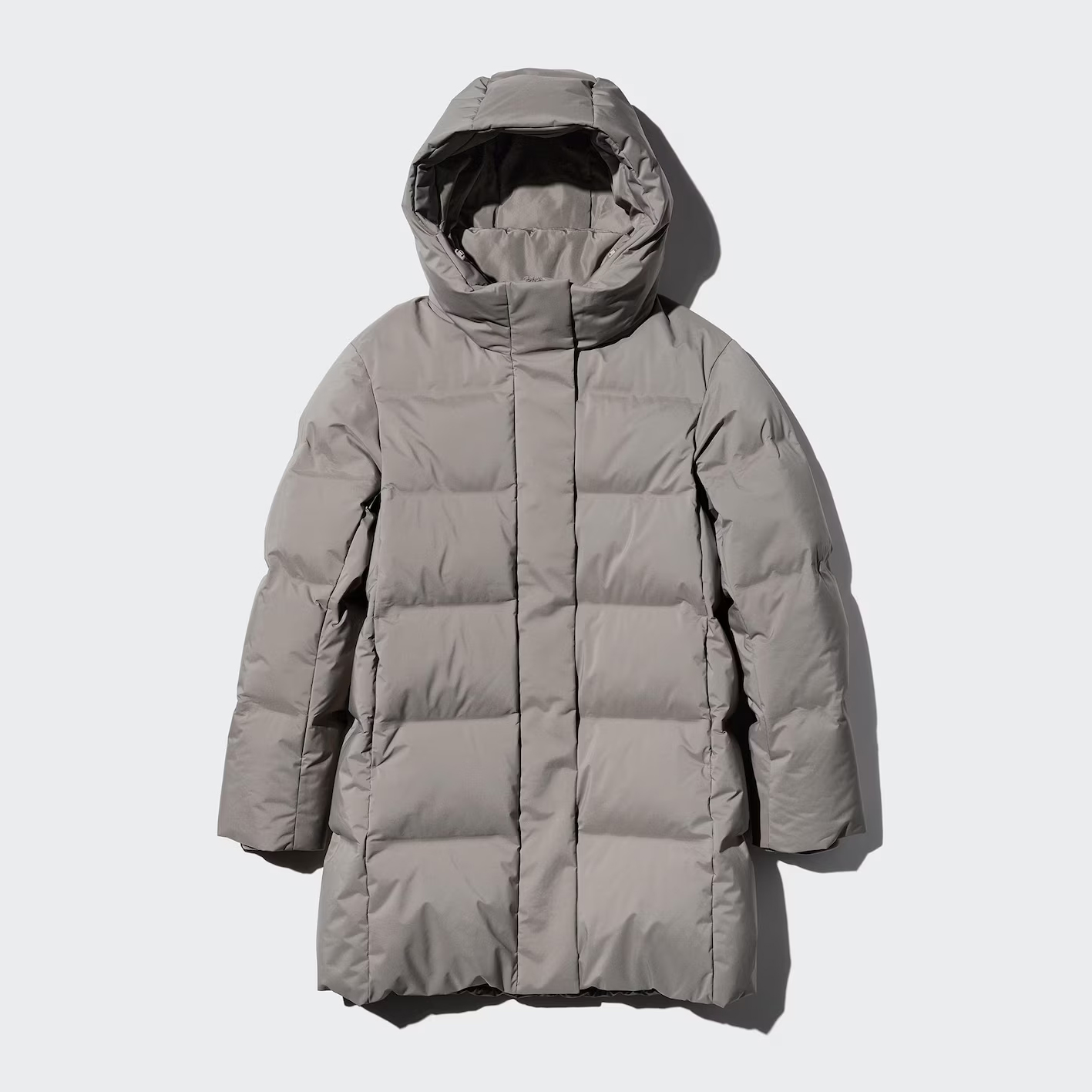 

Бесшовное пуховое короткое пальто Uniqlo, 06 серый