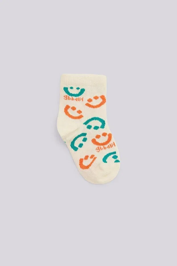 Детские носки для девочек с рисунком Gb Baby, Patterned — фото 2