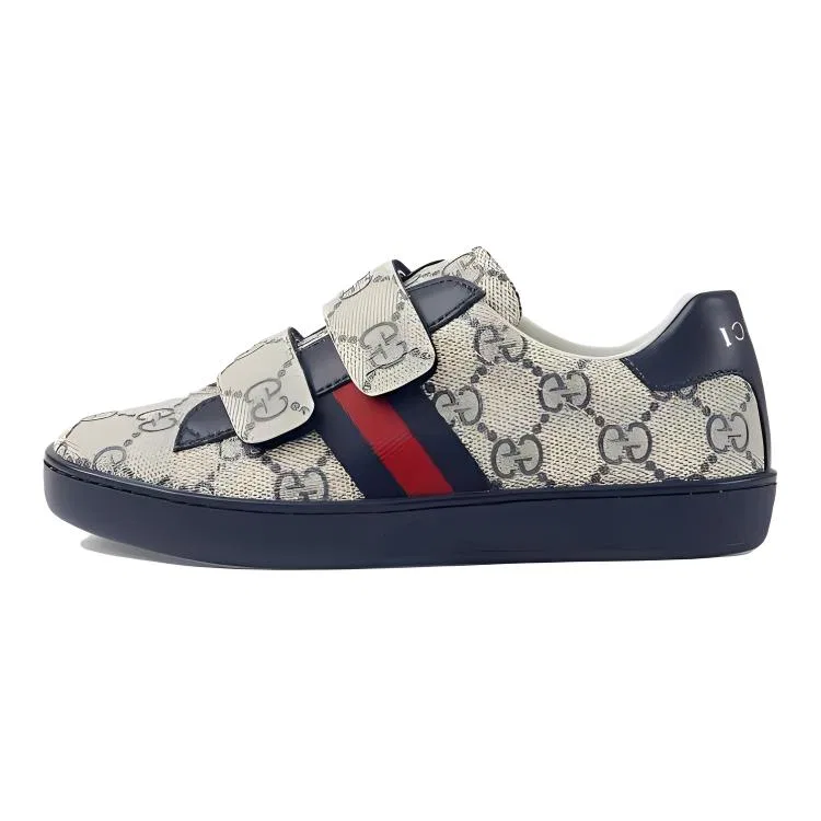 Детские кеды для скейтбординга с принтом Blue GUCCI