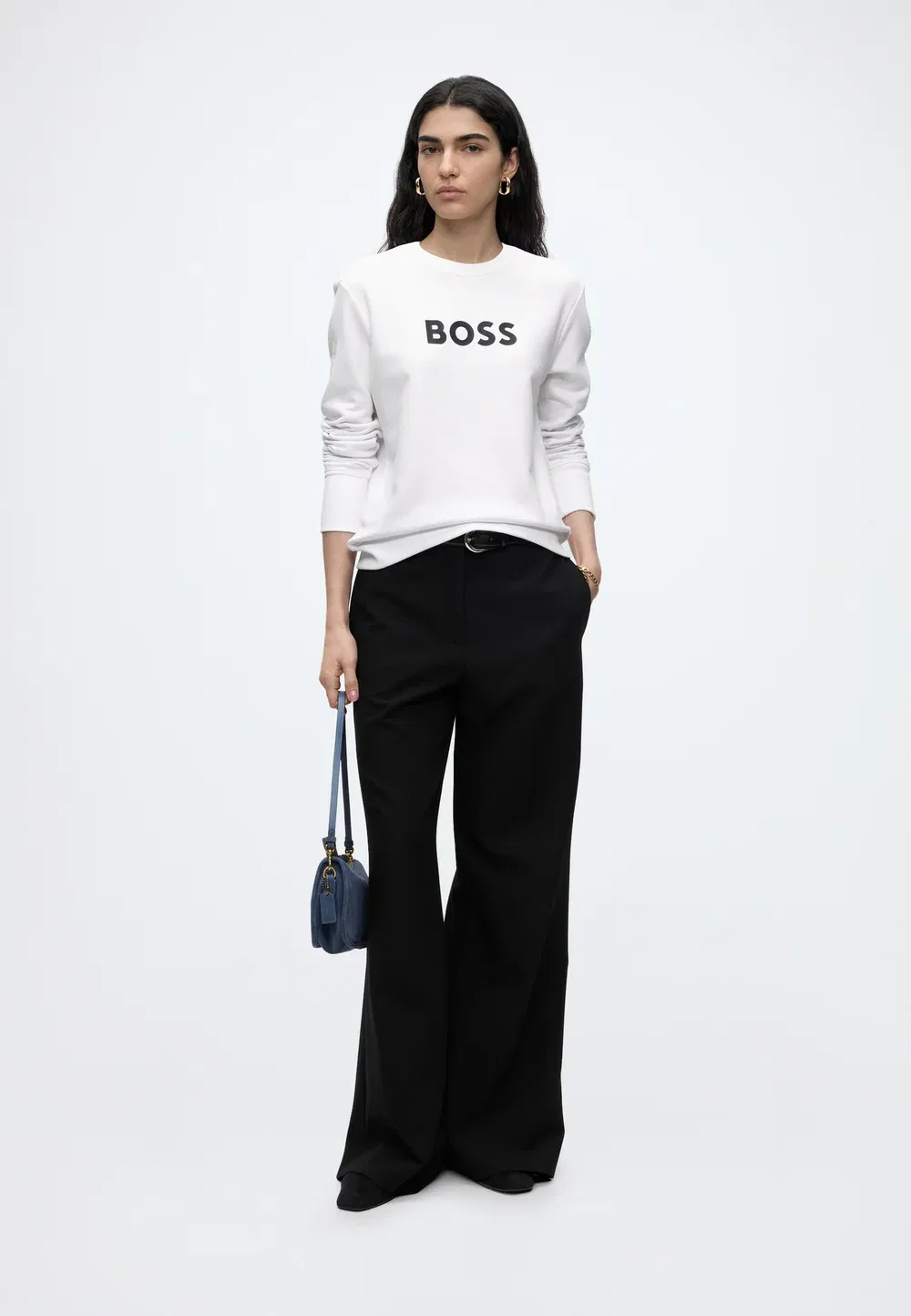 Эла - толстовка Boss, White — фото 2