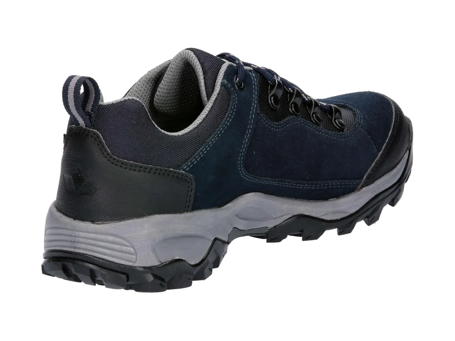 Детские кроссовки для мальчиков с закрытой шнуровкой Milan Low Lico, Navy Blue — фото 4