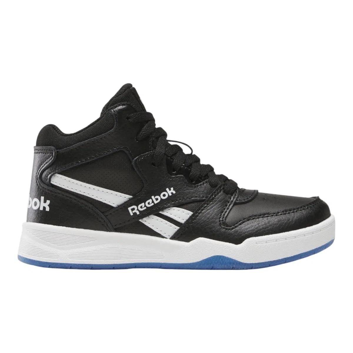 Детские кроссовки для мальчиков с высоким берцем Reebok BB 4500 Court Reebok, Black White Ice