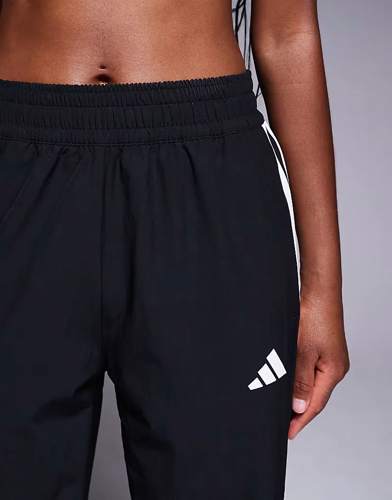 Спортивные брюки Adidas Training с тремя полосками, черный — фото 4