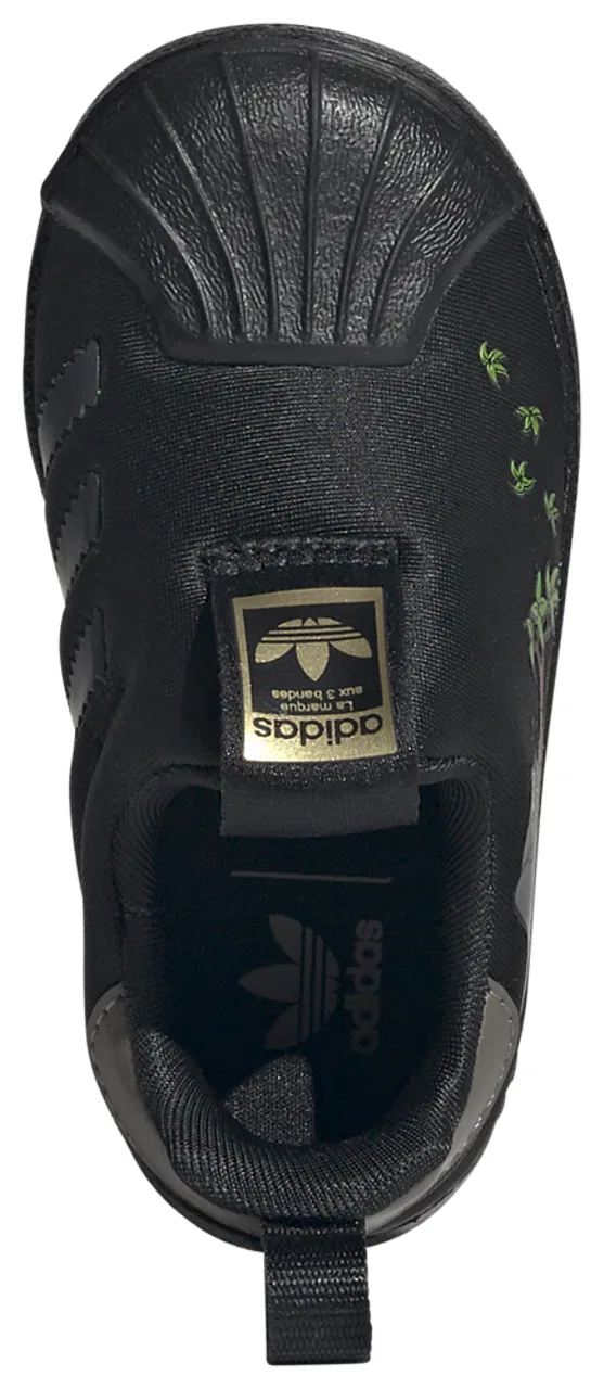 Кроссовки для мальчиков Superstar 360 x Disney Jungle Book Adidas, цвет Black/Grey/Gold Metallic — фото 4