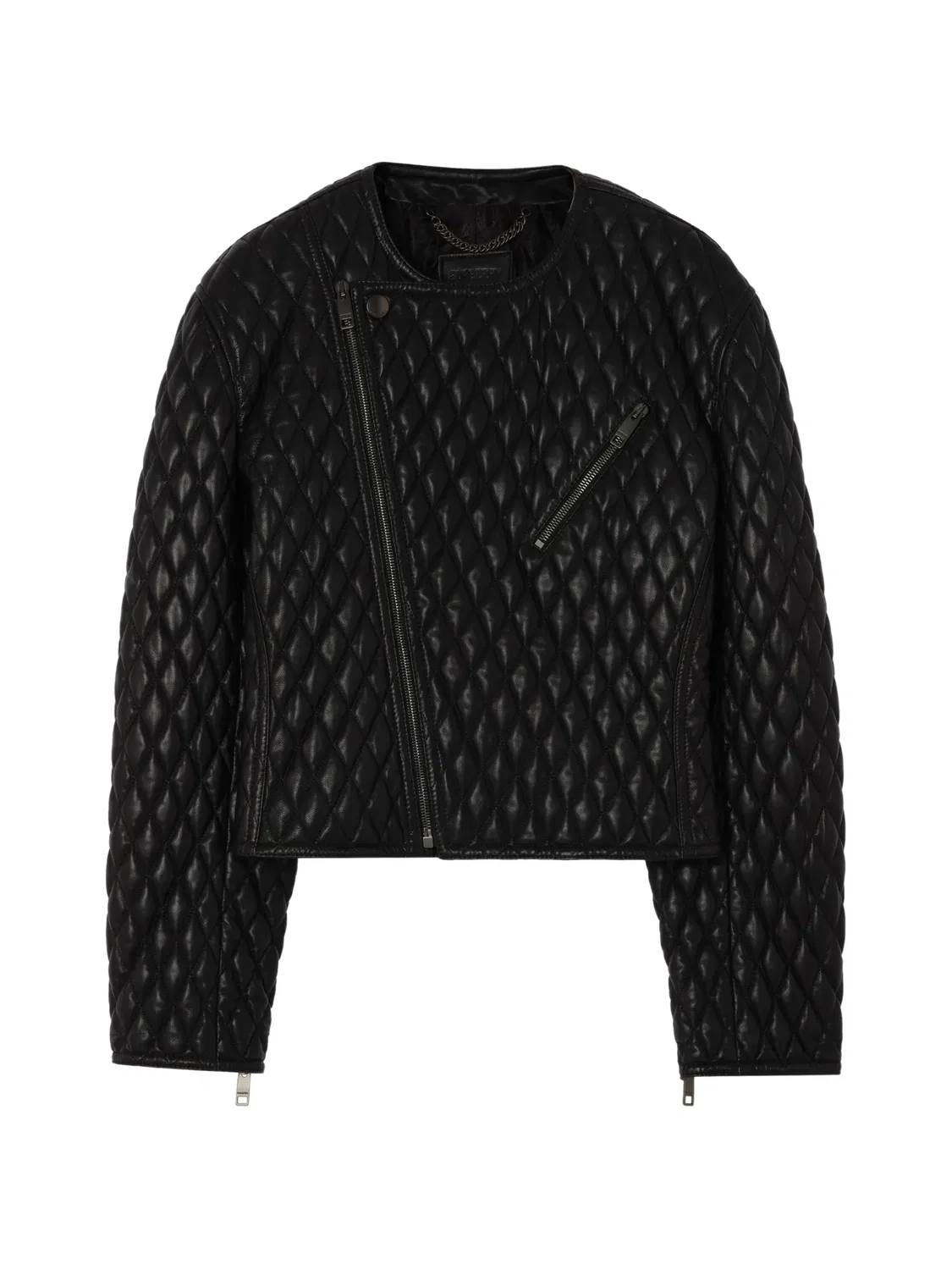 Укороченная куртка Laverley Burberry, черный