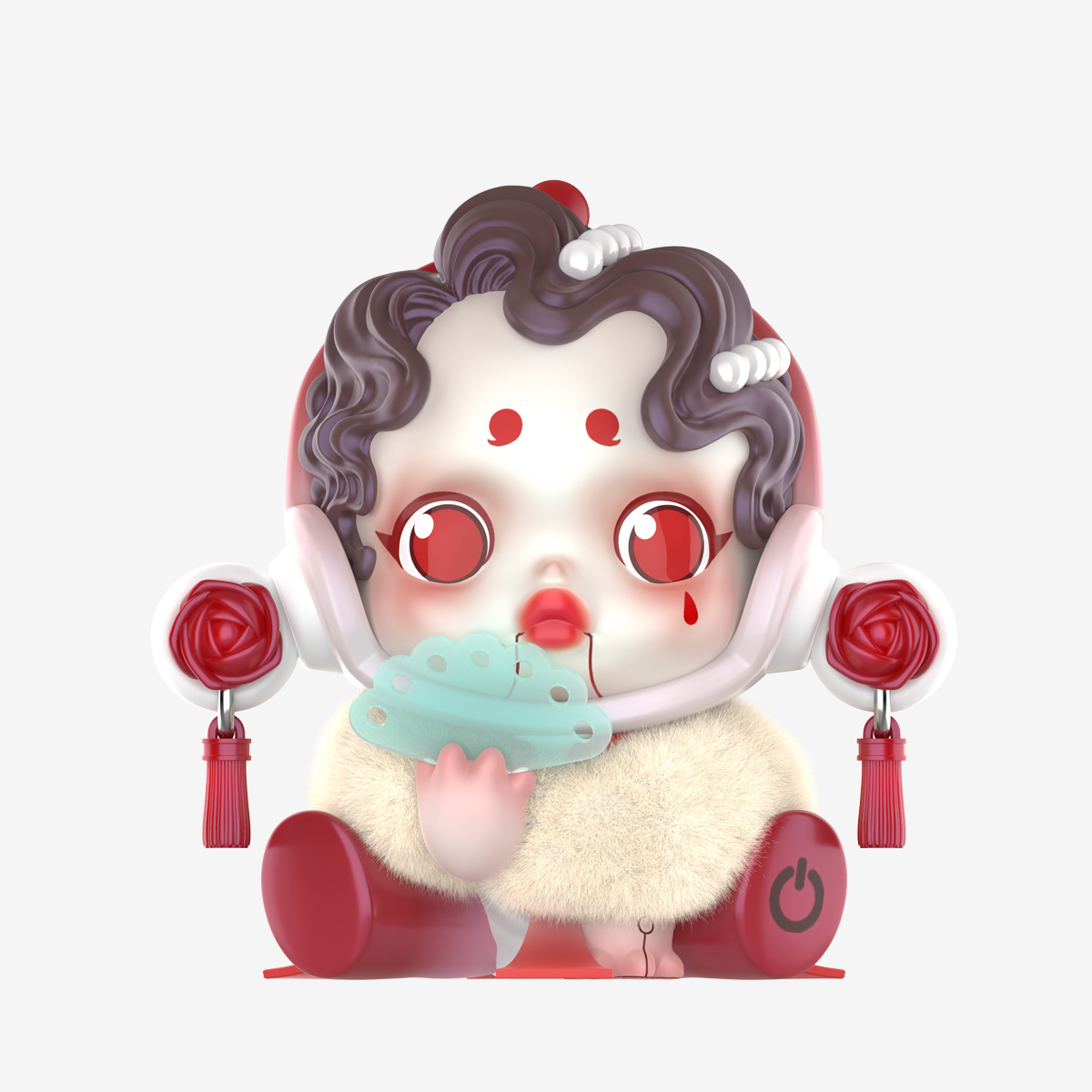 

Фигурка Pop Mart Skullpanda City of Night Series - Puppet Singer