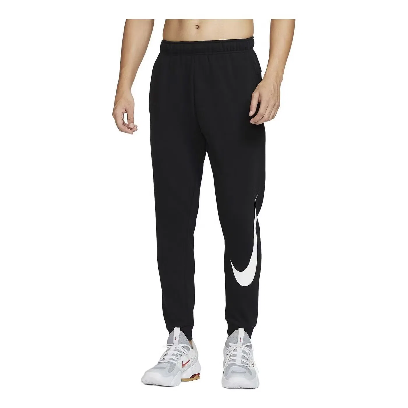 Штаны баскетбольные с длинным рукавом Therma Dri Fit Nike, черный
