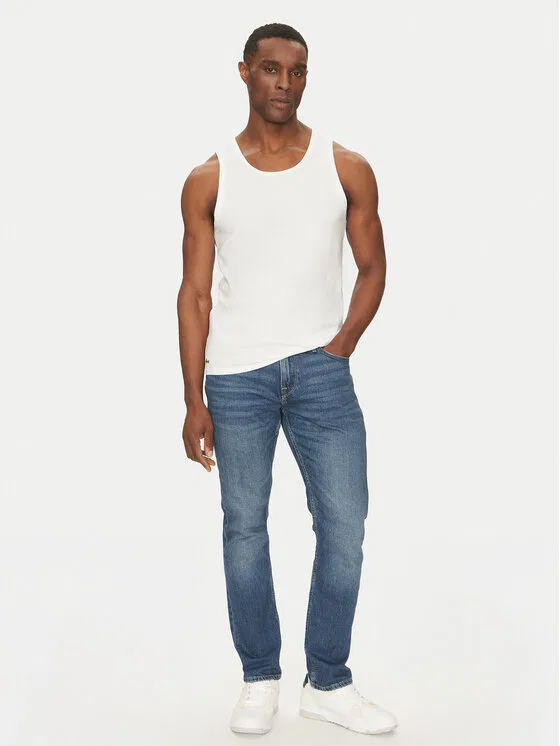 Комплект топов без рукавов regular fit Lacoste, белый — фото 3