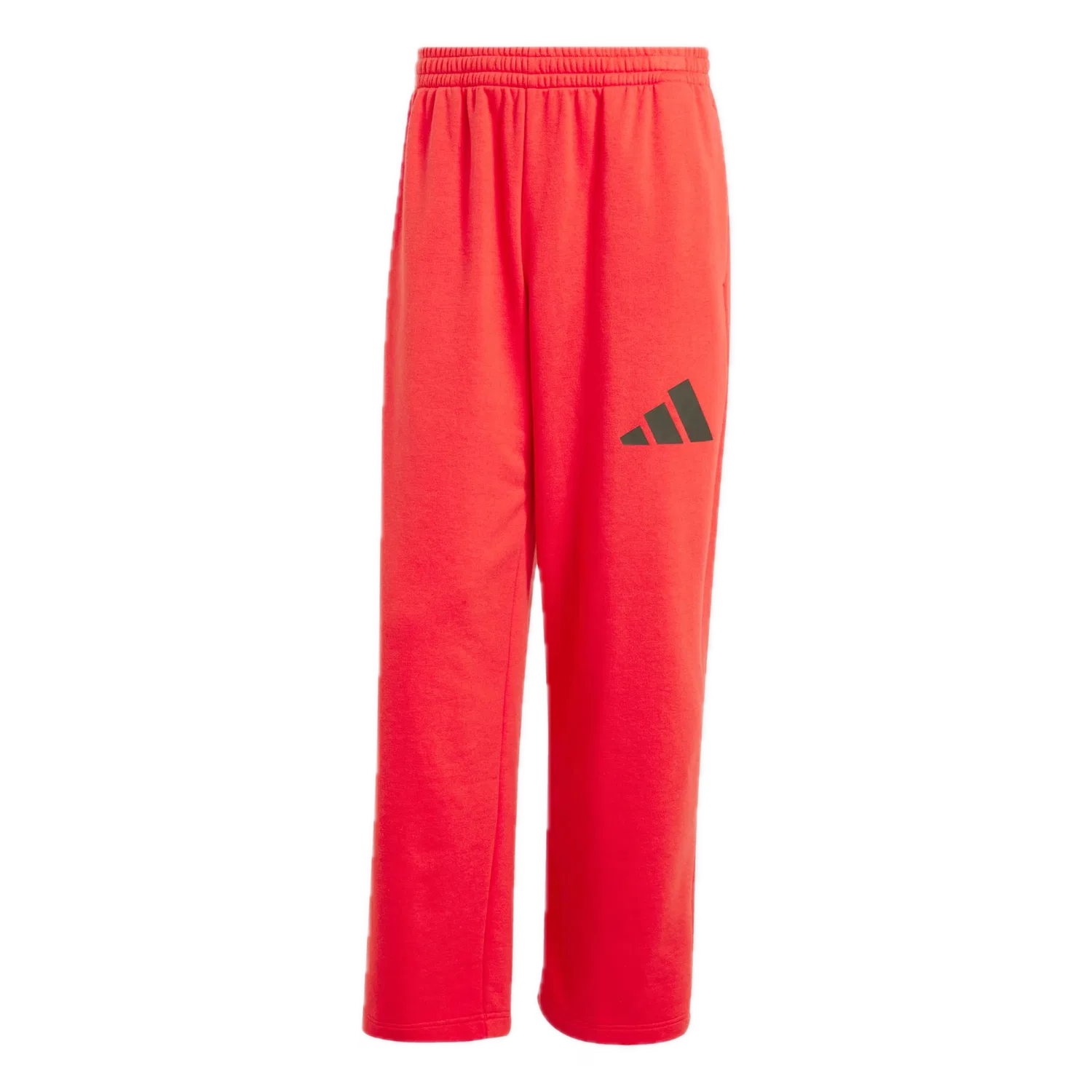Мужские свободные широкие спортивные штаны с тремя полосками Adidas, красный