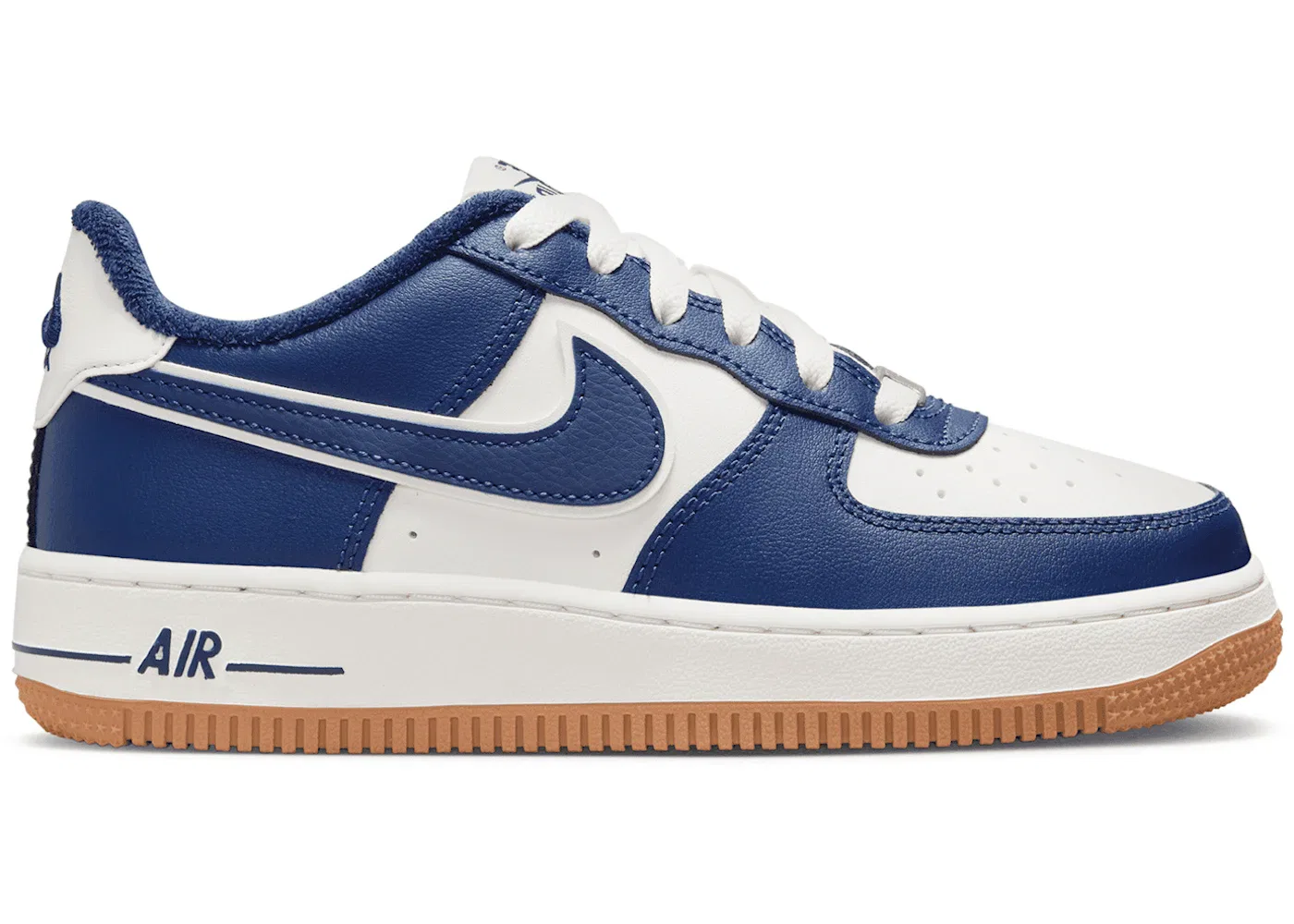 Детские кроссовки Lifestyle Nike Air Force 1 Low '07 LV8 College Pack Midnight Navy, Sail/Gum Medium Brown/Midnight Navy