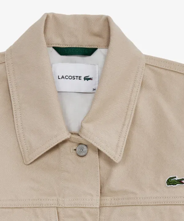 Блейзер Lacoste Деним, классический крой, синий — фото 2