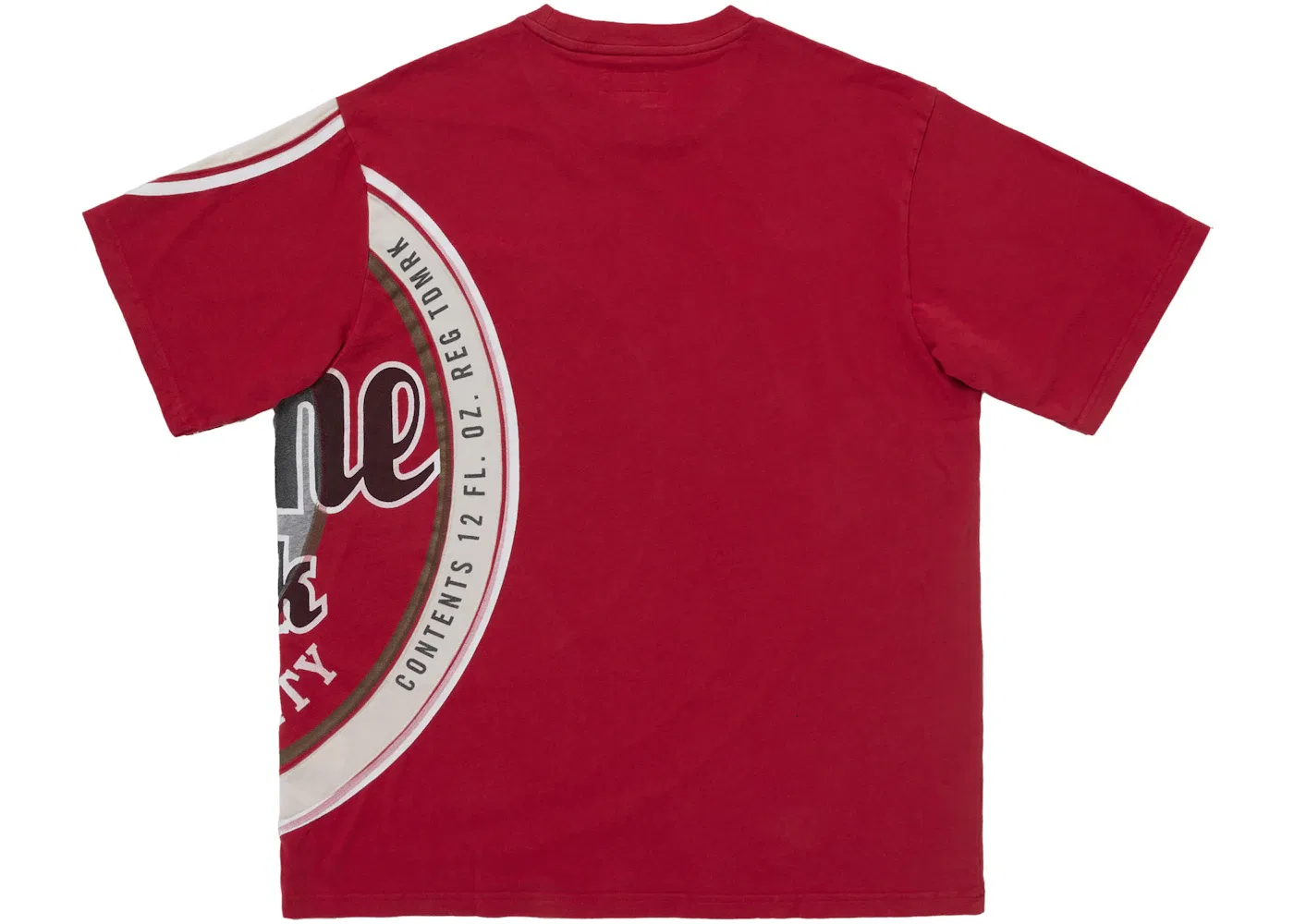 Мужская футболка с принтом Supreme Lager S/S Top, Red — фото 2