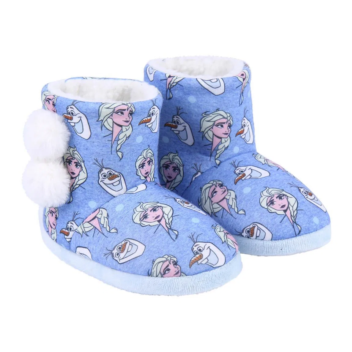 Детские тапочки с принтом Frozen Disney, Цвет Hellblau