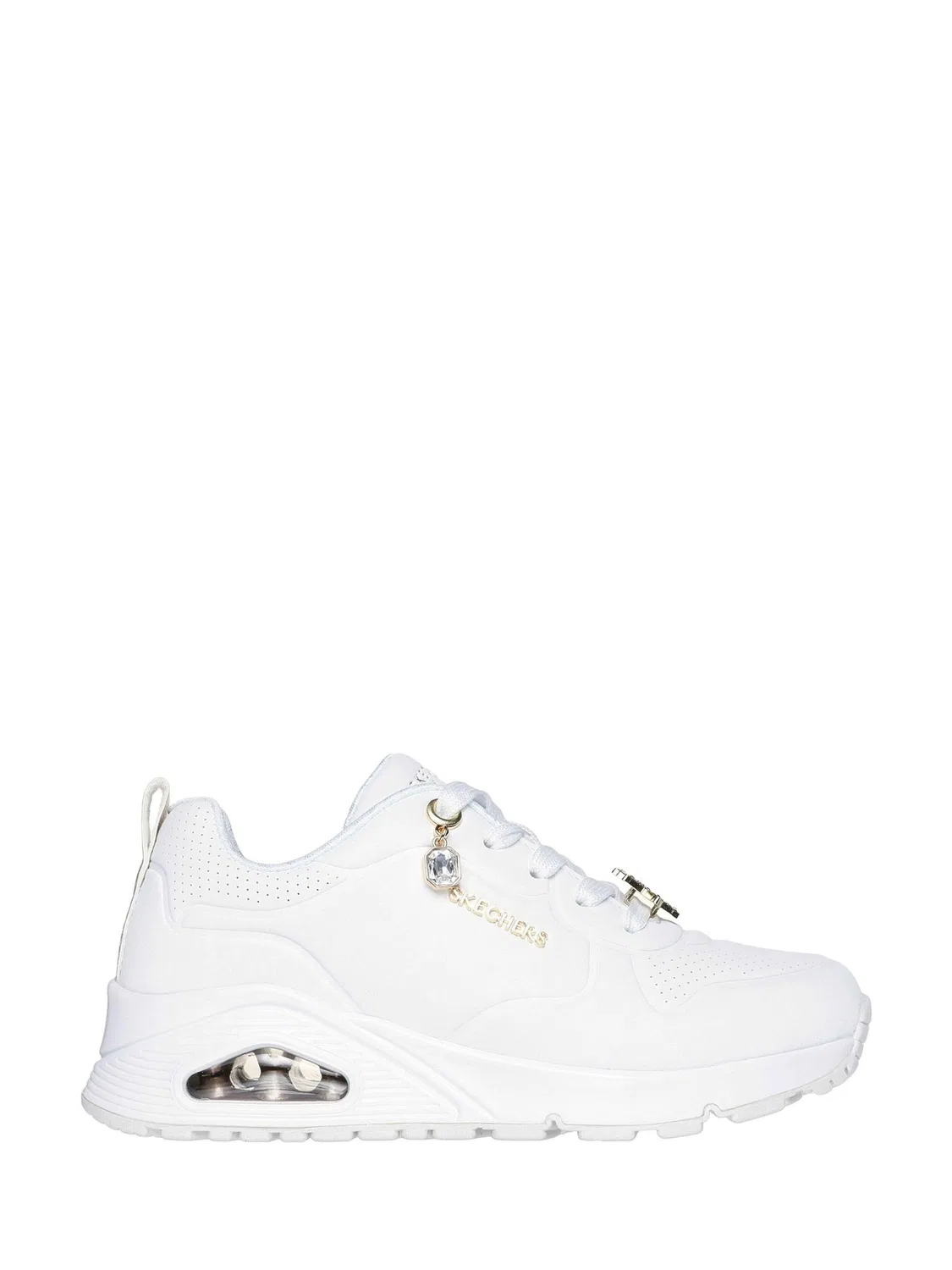 Кроссовки Skechers Street Uno Gen1 - Trendy Jewels, белые