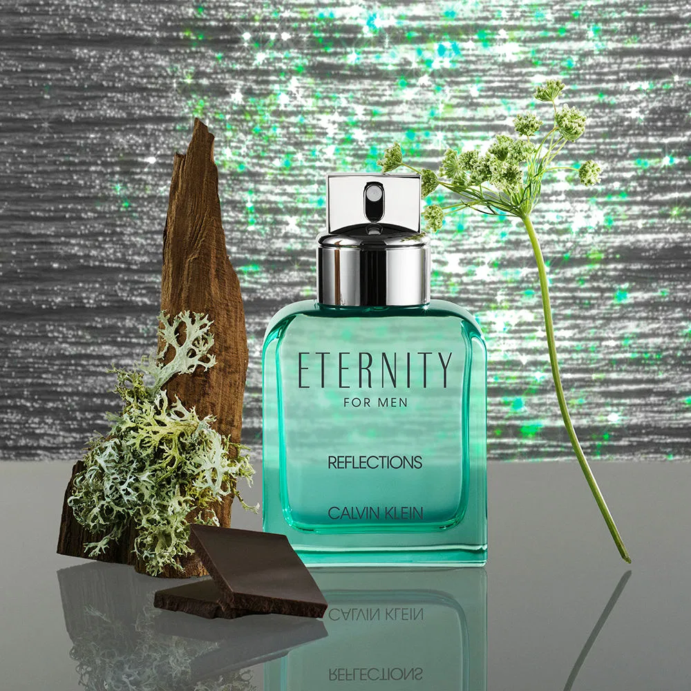 Туалетная вода 100 мл с абсентом и шоколадом ETERNITY FOR MEN REFLECTIONS Calvin Klein — фото 3
