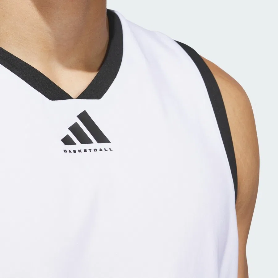 Футболка без рукавов с принтом Crazy Lite Jersey adidas, Синий — фото 4