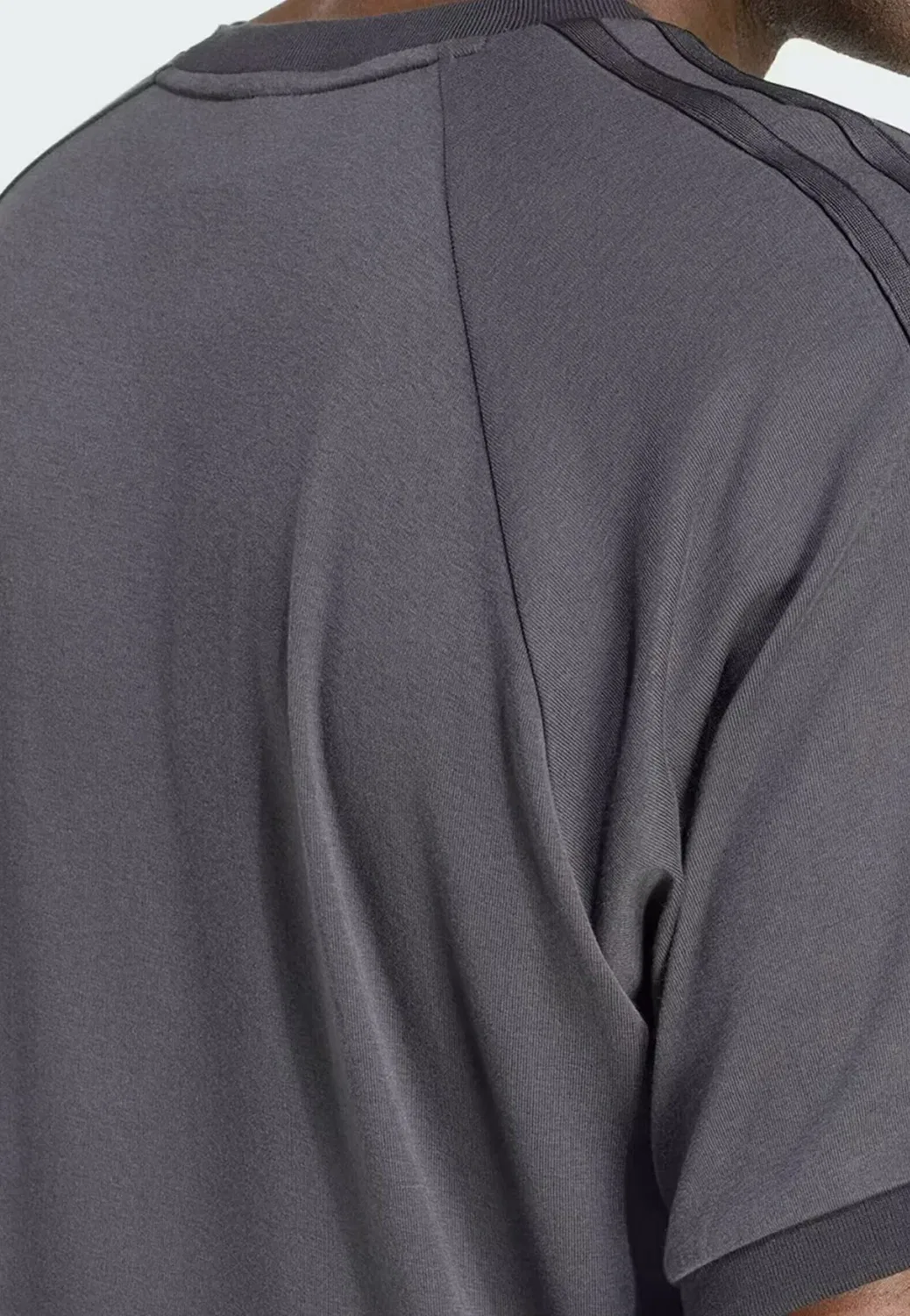 Футболка 3S #utiblk - базовая футболка Adidas Originals, Black Dim — фото 2