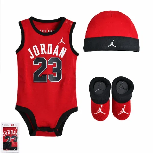 Комбинезон-боди с нумерацией Jordan Playkizpro, красный