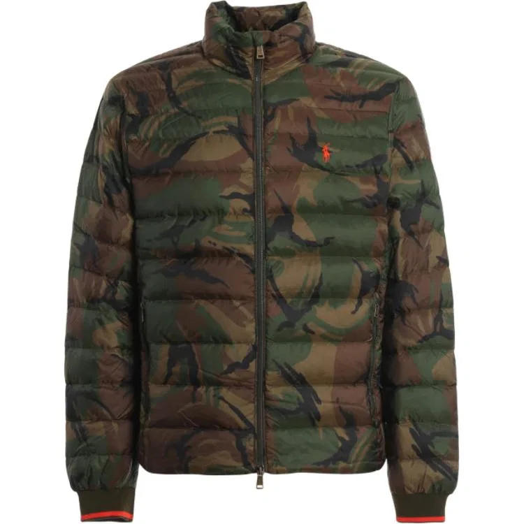 Мужская пуховая куртка с камуфляжным принтом Polo Ralph Lauren, Camouflage