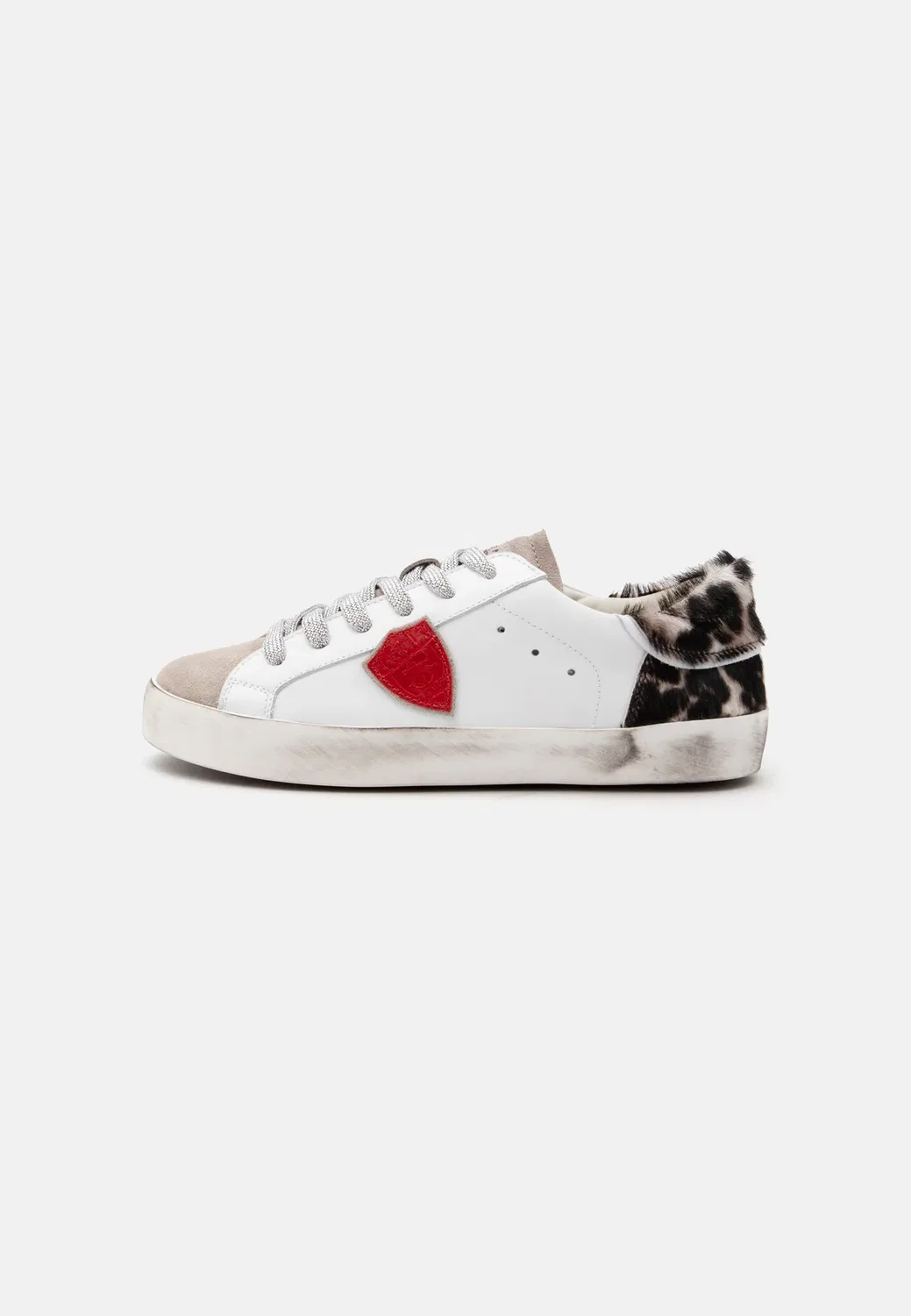 Тренеры Philippe Model, White/Grey/Black/Red