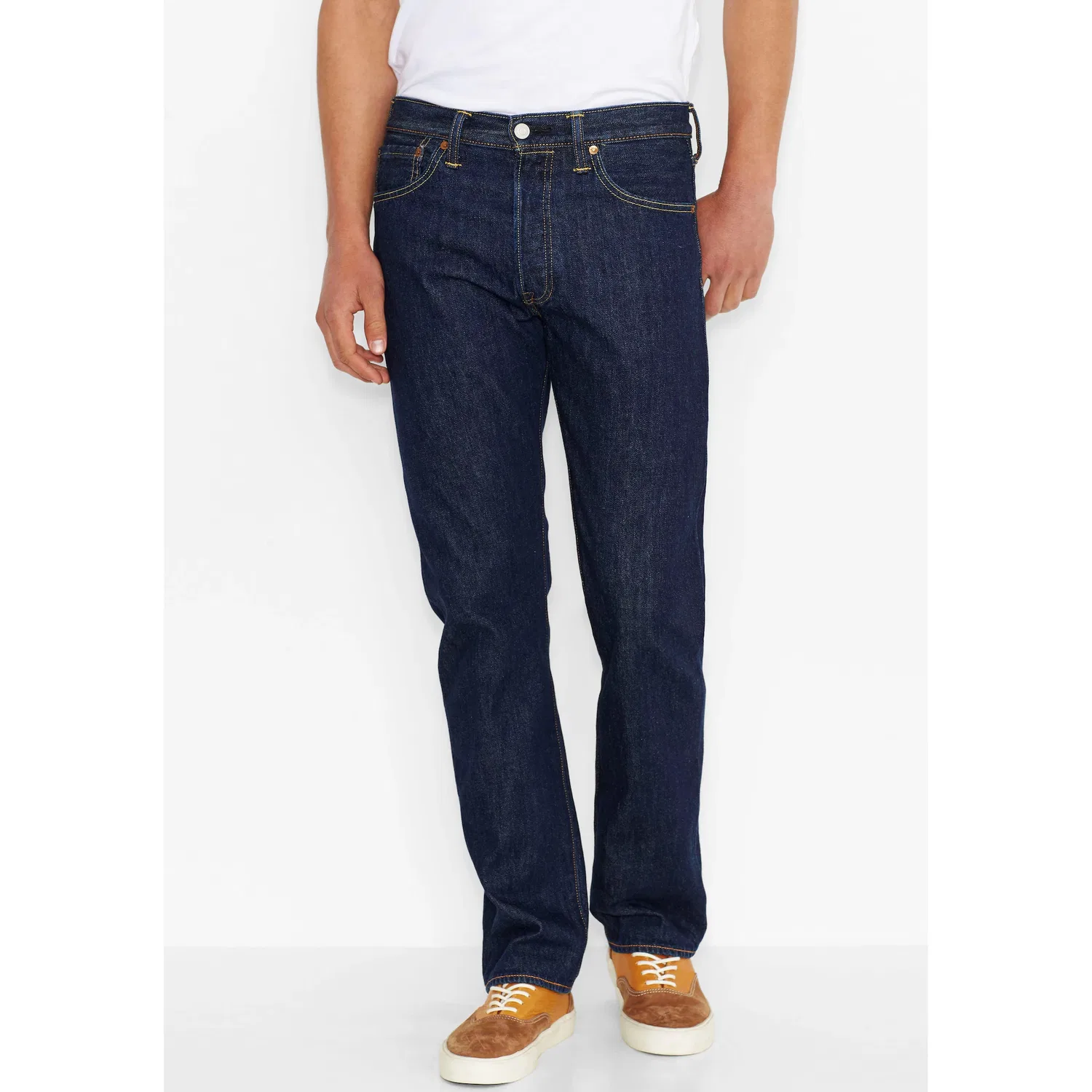 Мужские прямые джинсы 501 Levi's, Onewash