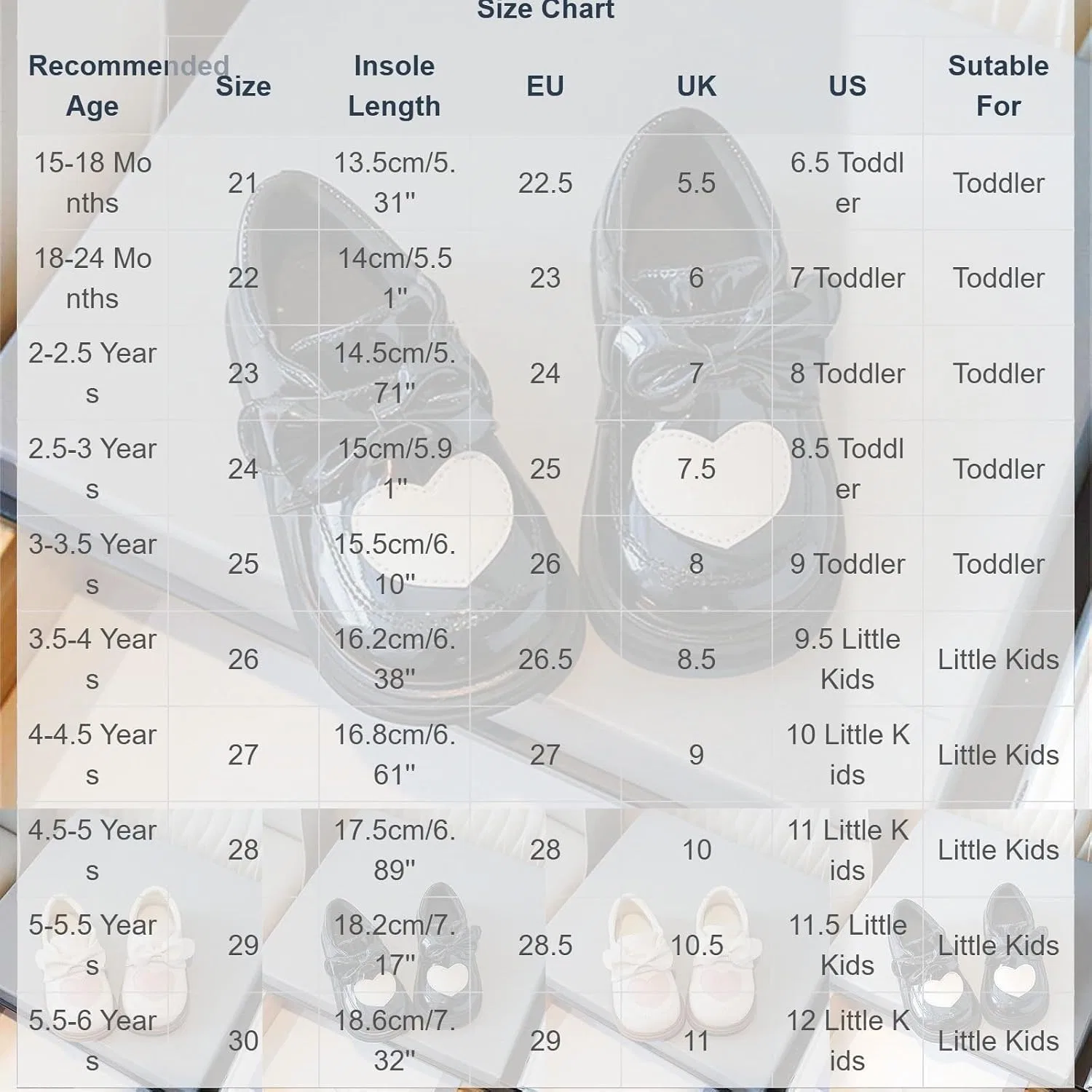 Детские туфли Мэри Джейн с бантом для девочек Zzalalana, Black — фото 4