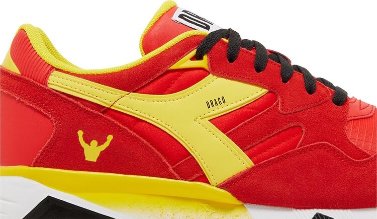 Кроссовки Foot Locker x N9002 Rocky Balboa Sagas 45th Anniversary - Ivan Drago, красный — фото 2