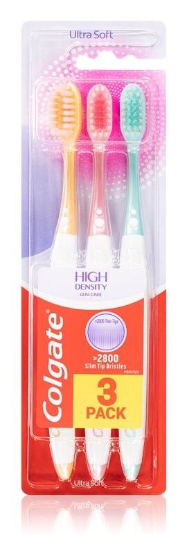 

Ультрамягкие зубные щетки Colgate High Density 3 pack