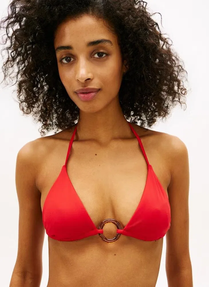 Плавки бикини треугольные с кольцом Tommy Hilfiger, фейерверк