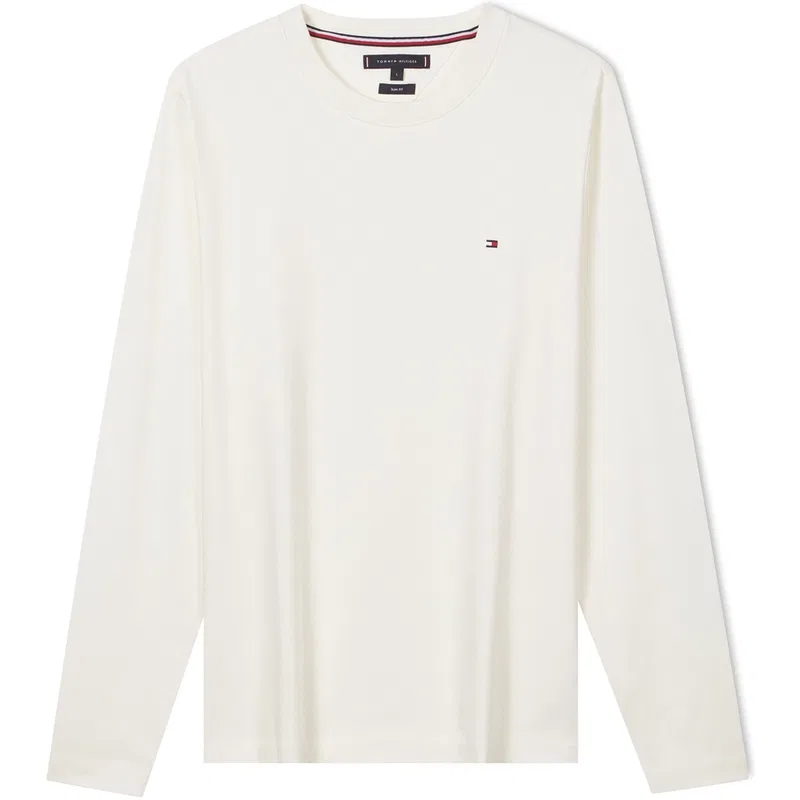 Мужская футболка с длинным рукавом Tommy Hilfiger, Army Green MT1 — фото 3