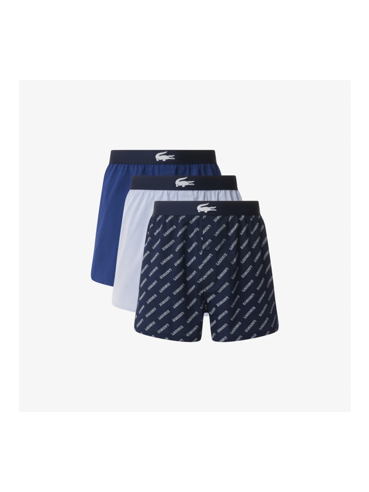 

Трусы боксеры Lacoste, цвет blau/multi