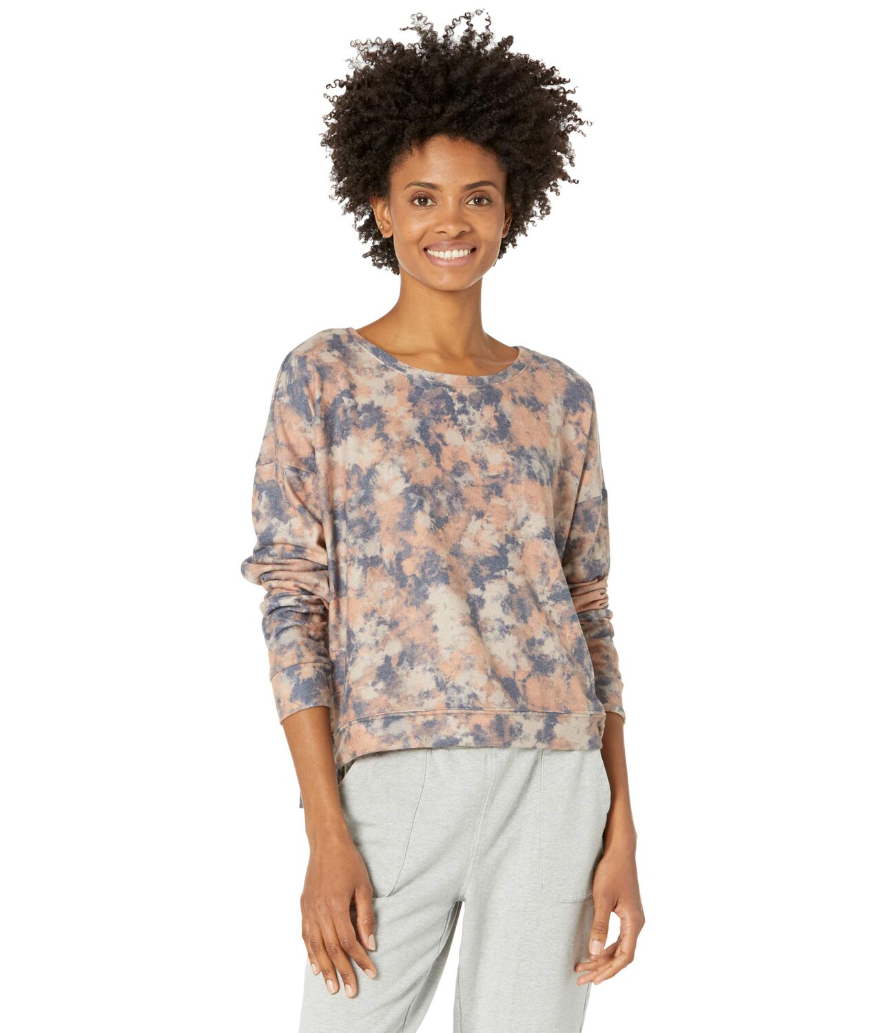 

Пуловер Onzie, High-Low Sweatshirt, Коричневый, Пуловер Onzie, High-Low Sweatshirt