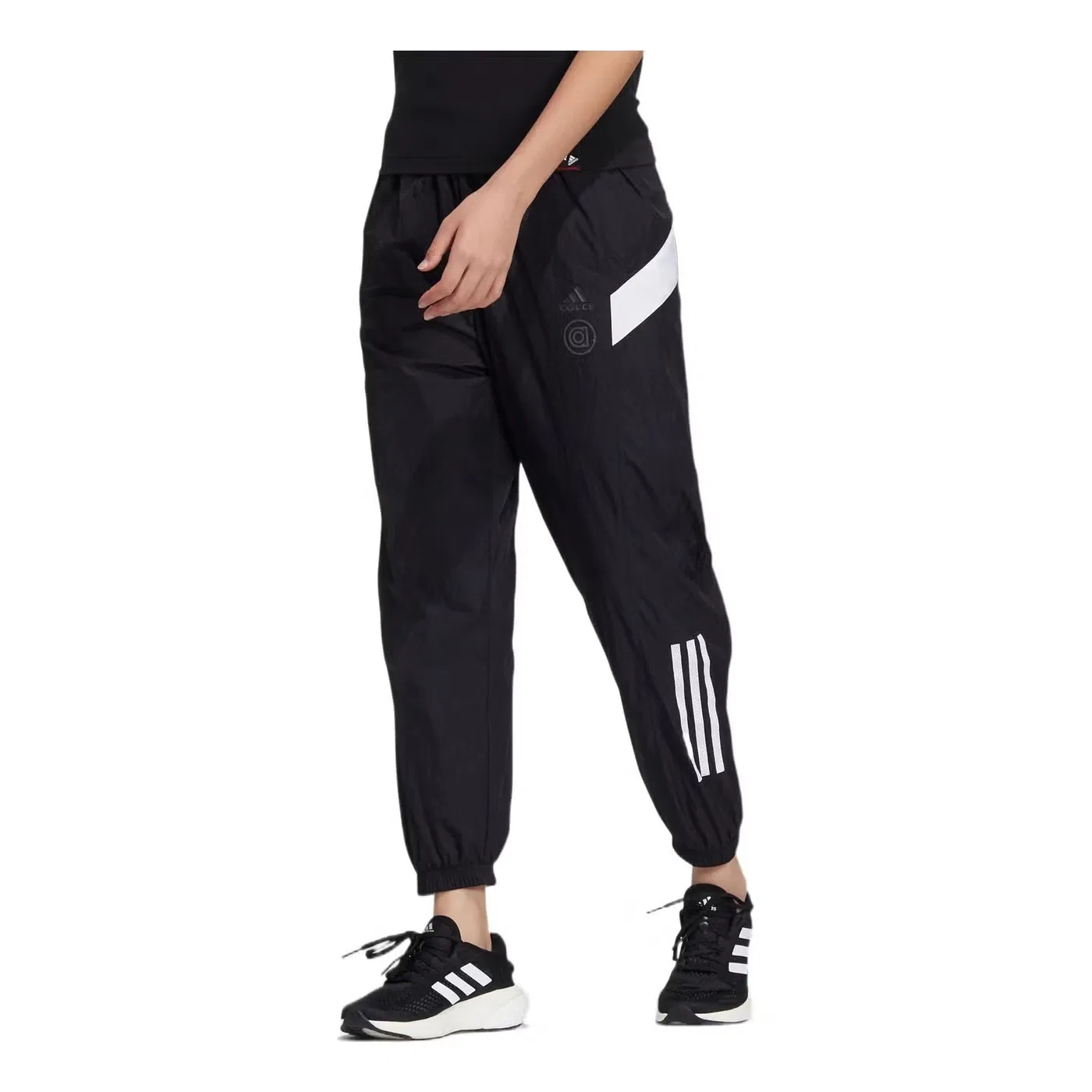 Брюки спортивные с логотипом UST Adidas, черный — фото 2