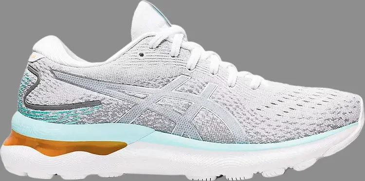 

Кроссовки wmns gel nimbus 24 'white pure silver' Asics, белый