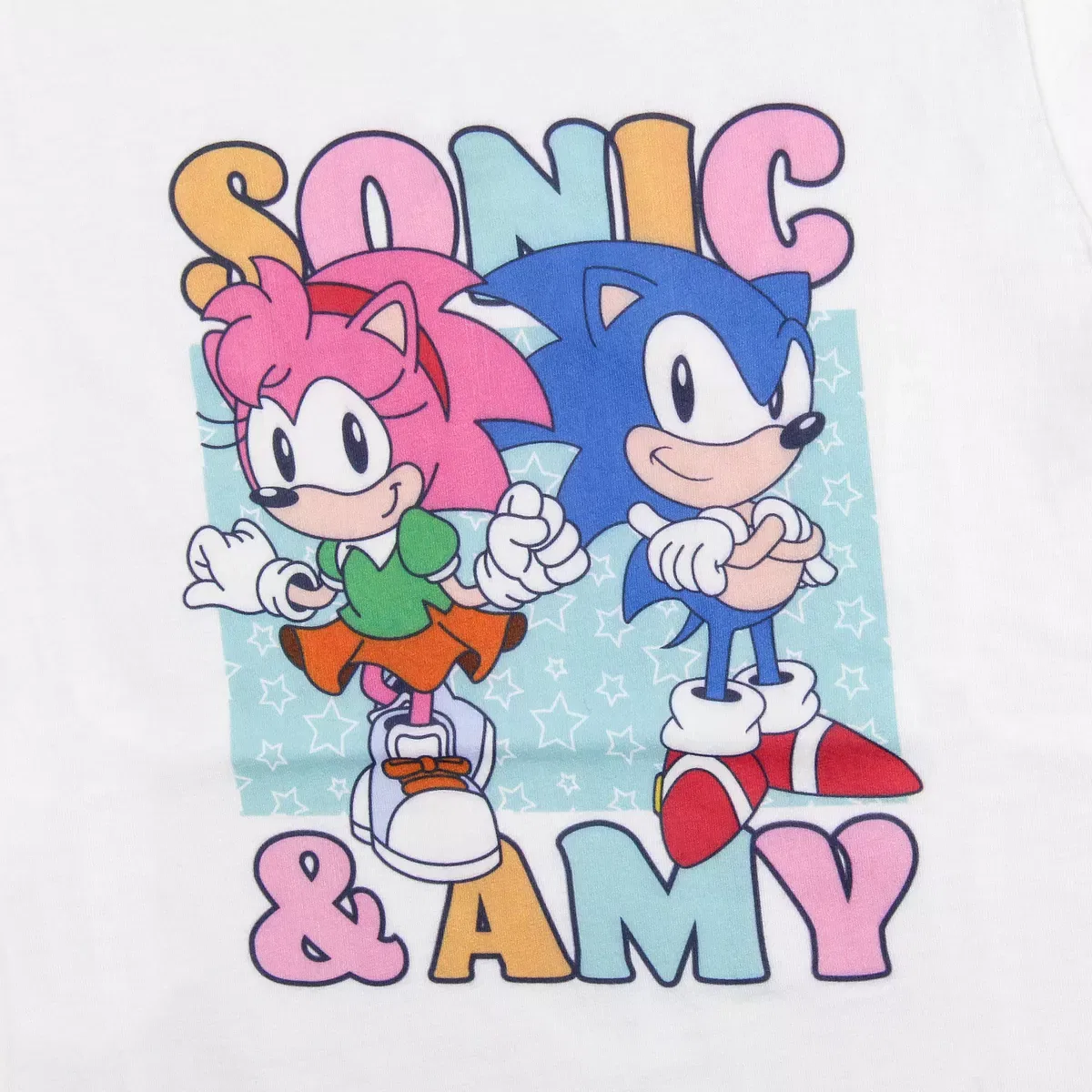Детская футболка с принтом Sonic The Hedgehog Bioworld, White — фото 3