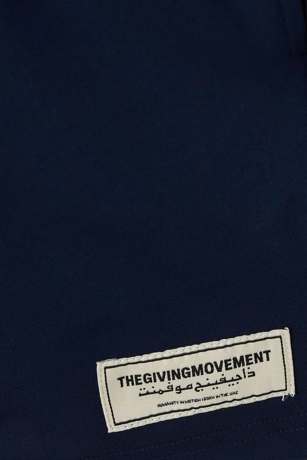 Шорты свободного кроя The Giving Movement, синий — фото 4