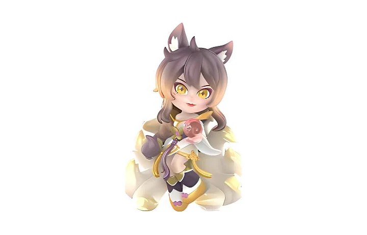 

Фигурка Pop Mart League of Legends Ahri (упаковано в пакет), коричневый