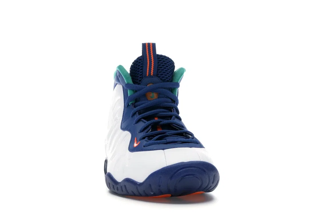 Детские кроссовки для повседневной носки Nike Air Foamposite Pro Nike, Gym Blue/White-Cone-Neptune Green — фото 2