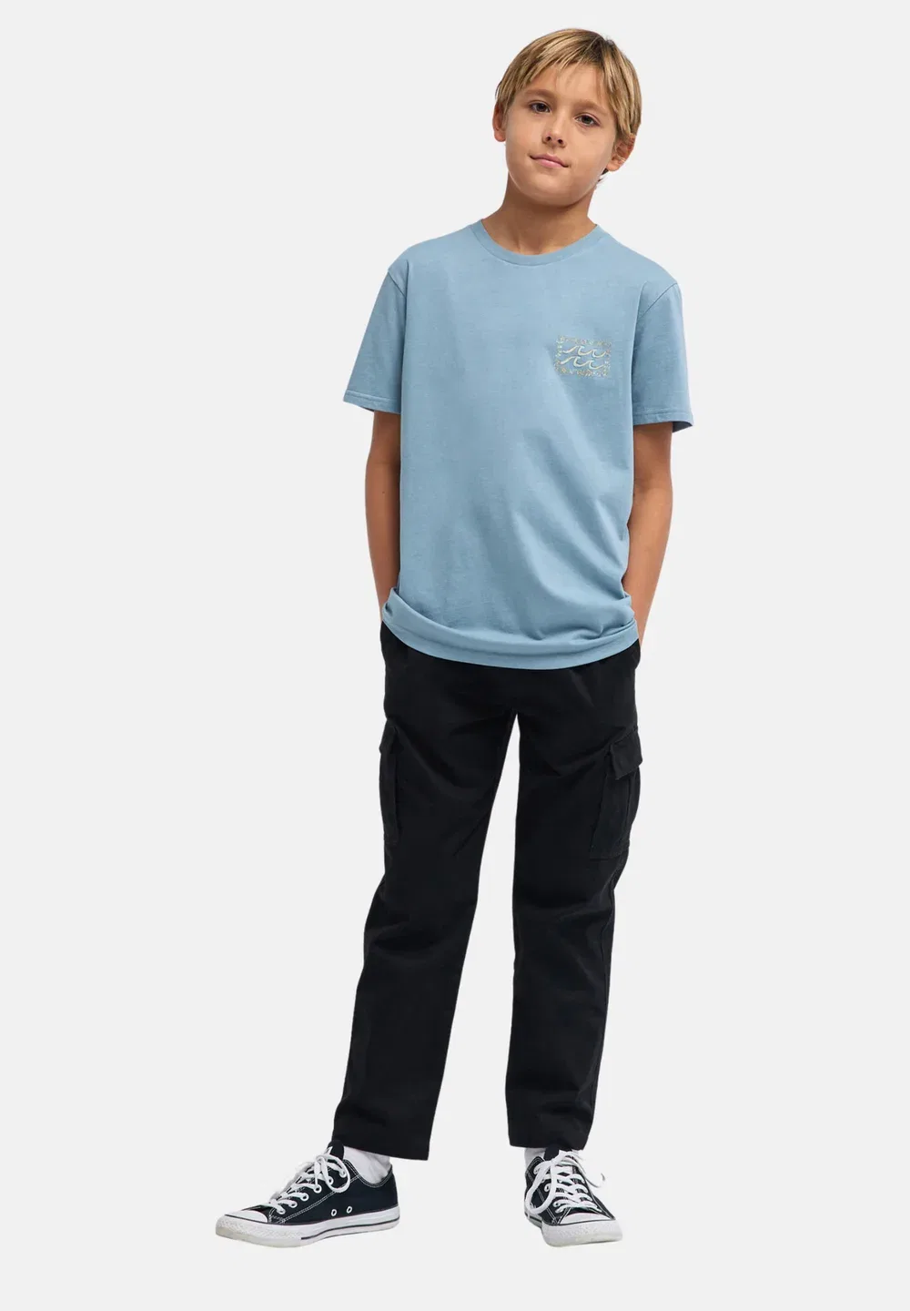Одежда Jungen 8-16|топы ebbzt00253 - футболка с принтом Billabong, Bkf