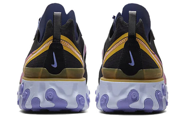 Кроссовки реагируют на элемент 55 Nike, черный — фото 4