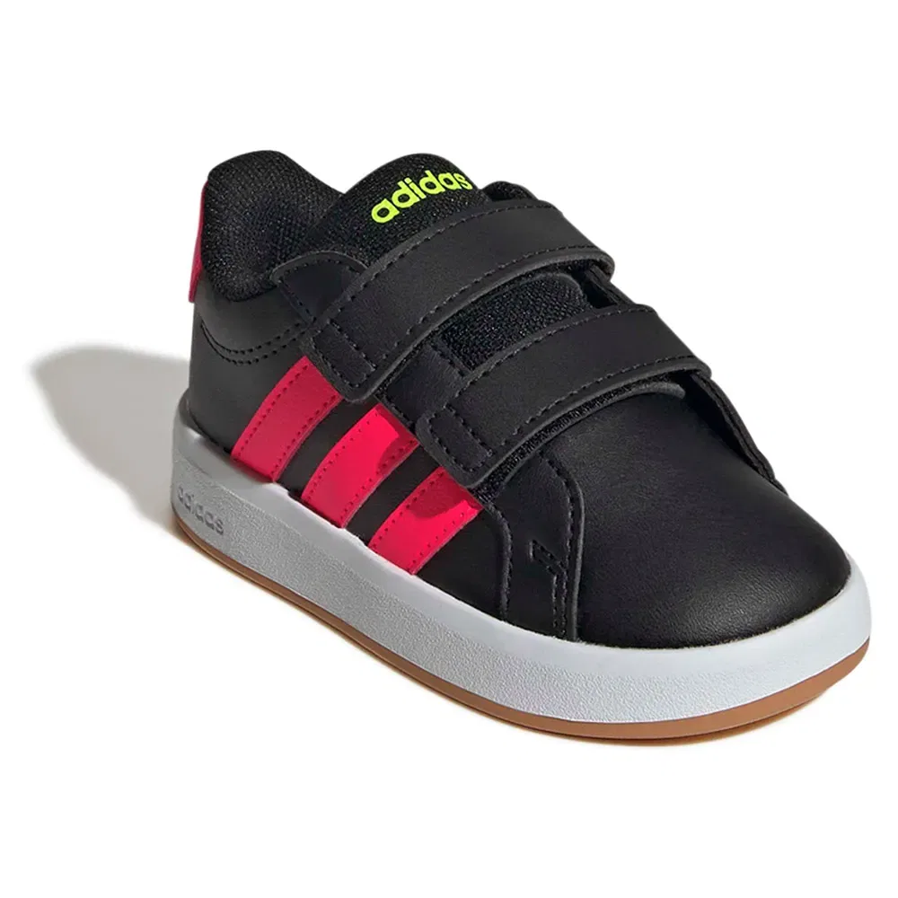 Кроссовки Adidas Grand Court 30 для малышей, черный — фото 2