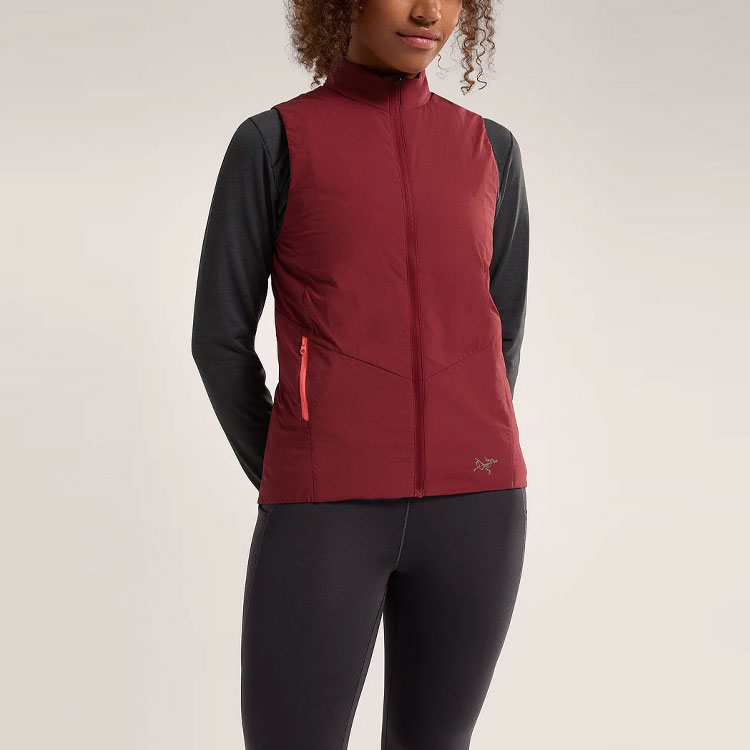 Женская жилетка Norvan Arcteryx, Бордовый красный/Бордо — фото 4