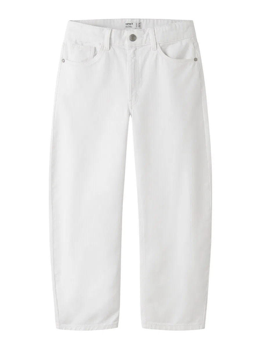 Джинсы NAME IT Regular Jeans 'NKNBerlin' белого цвета