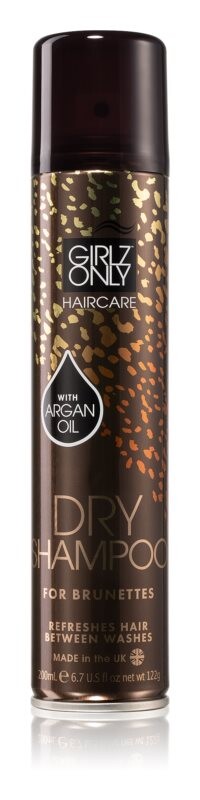 

Сухой шампунь для темных волос с аргановым маслом Girlz Only For Brunettes