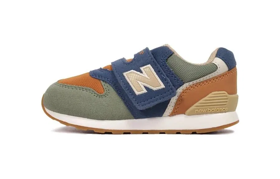 Детские кроссовки с амортизацией New Balance NB 996 V3, Green Brown Blue