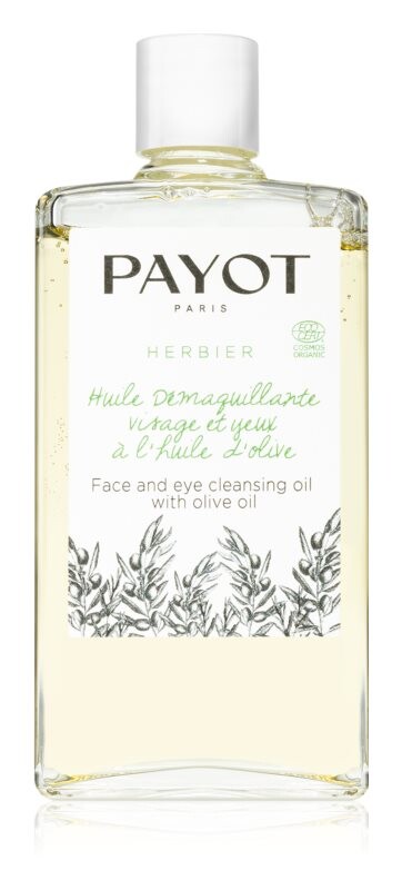 

Очищающее масло для глаз, губ и лица с оливковым маслом Payot Herbier Face and Eye Cleansing Oil